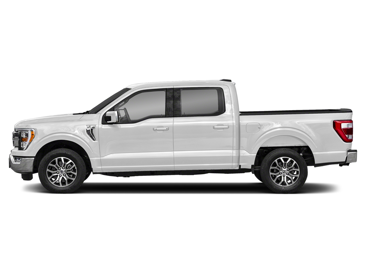 2021 Ford F-150 — rear three-quarter view