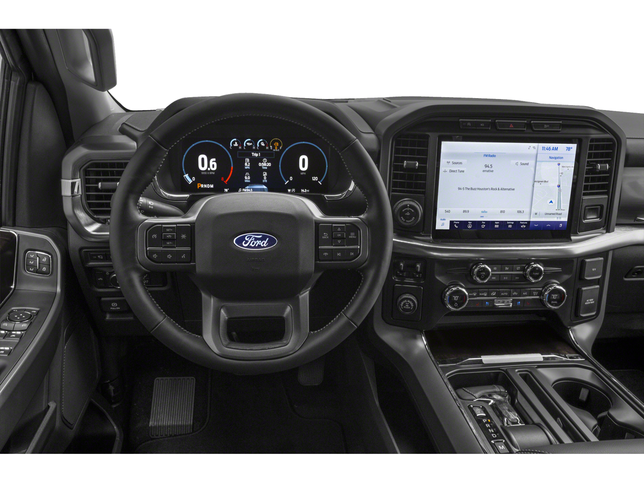 2021 Ford F-150 — interior view