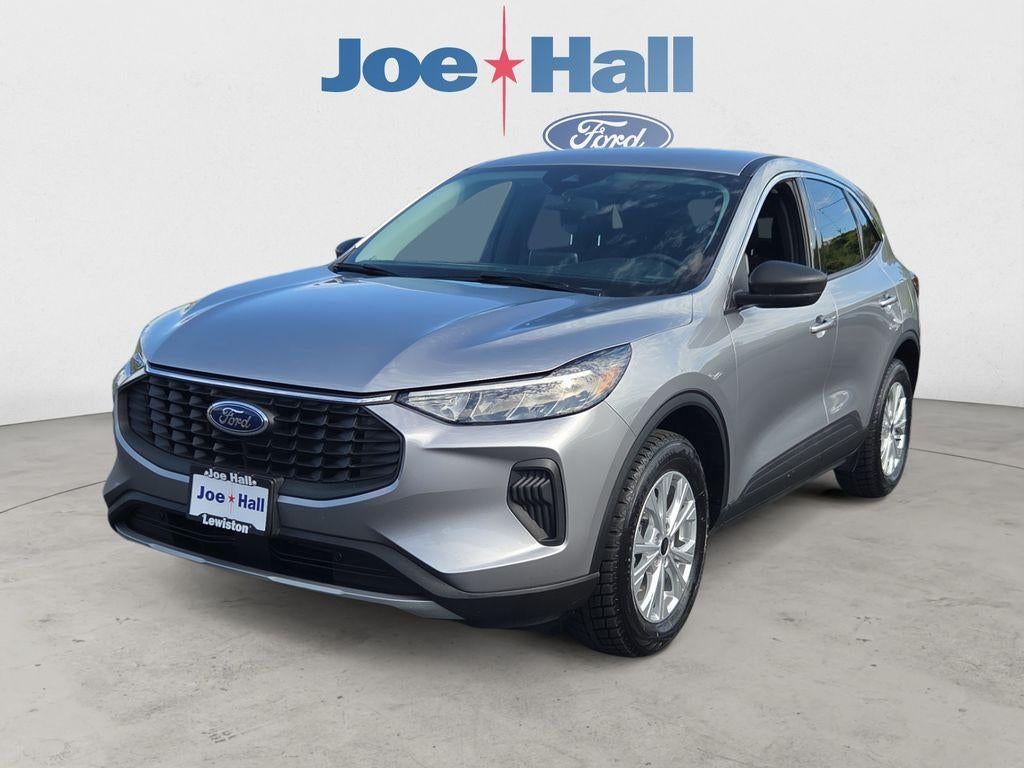2024 Ford Escape Active in Iconic Silver Metallic — front three-quarter view