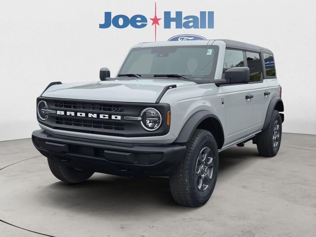 2026 Ford Bronco Big Bend in Avalanche Gray — front three-quarter view