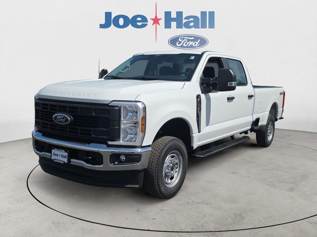 2026 Ford F-250 XL in Oxford White — front three-quarter view