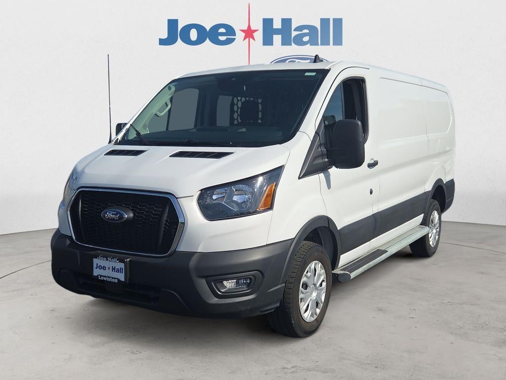2025 Ford Transit Van Base in Oxford White — front three-quarter view