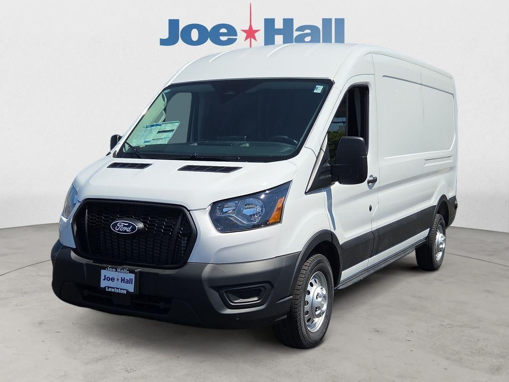 2026 Ford Transit Van Base in Oxford White — front three-quarter view