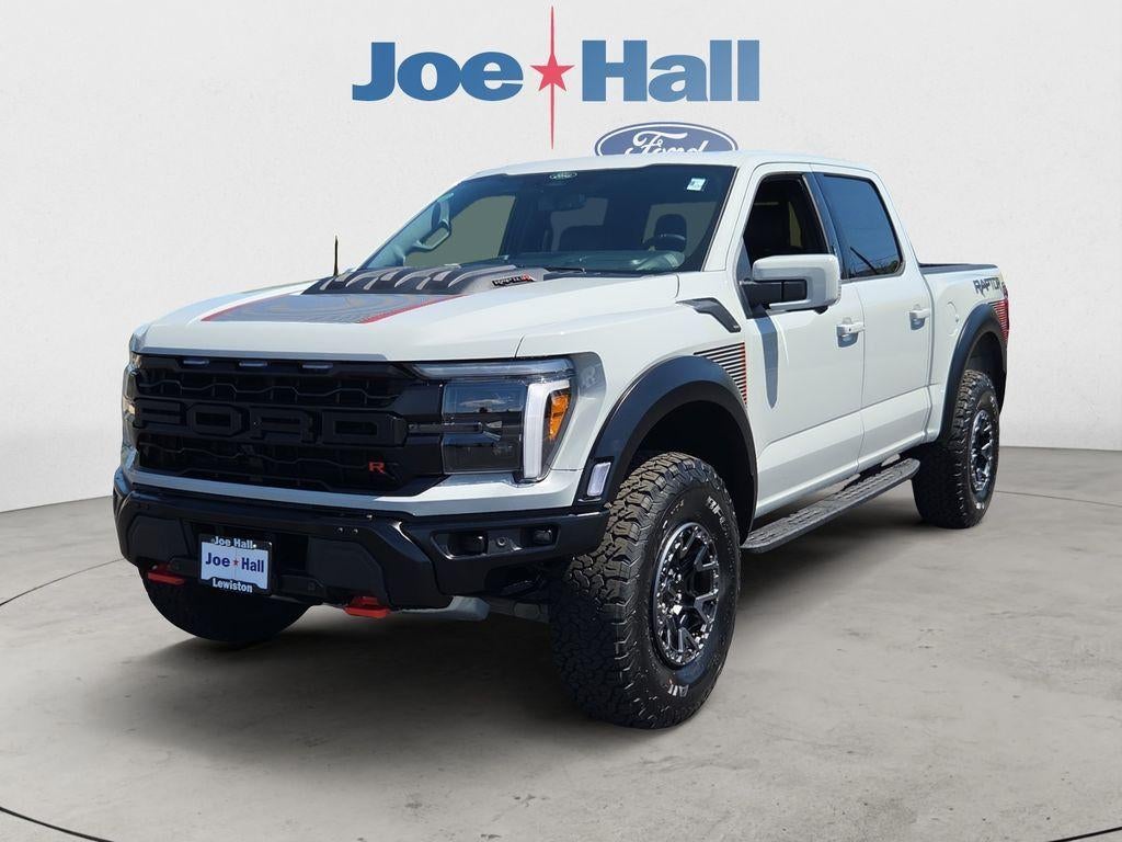 2026 Ford F-150 Raptor in Avalanche — front three-quarter view