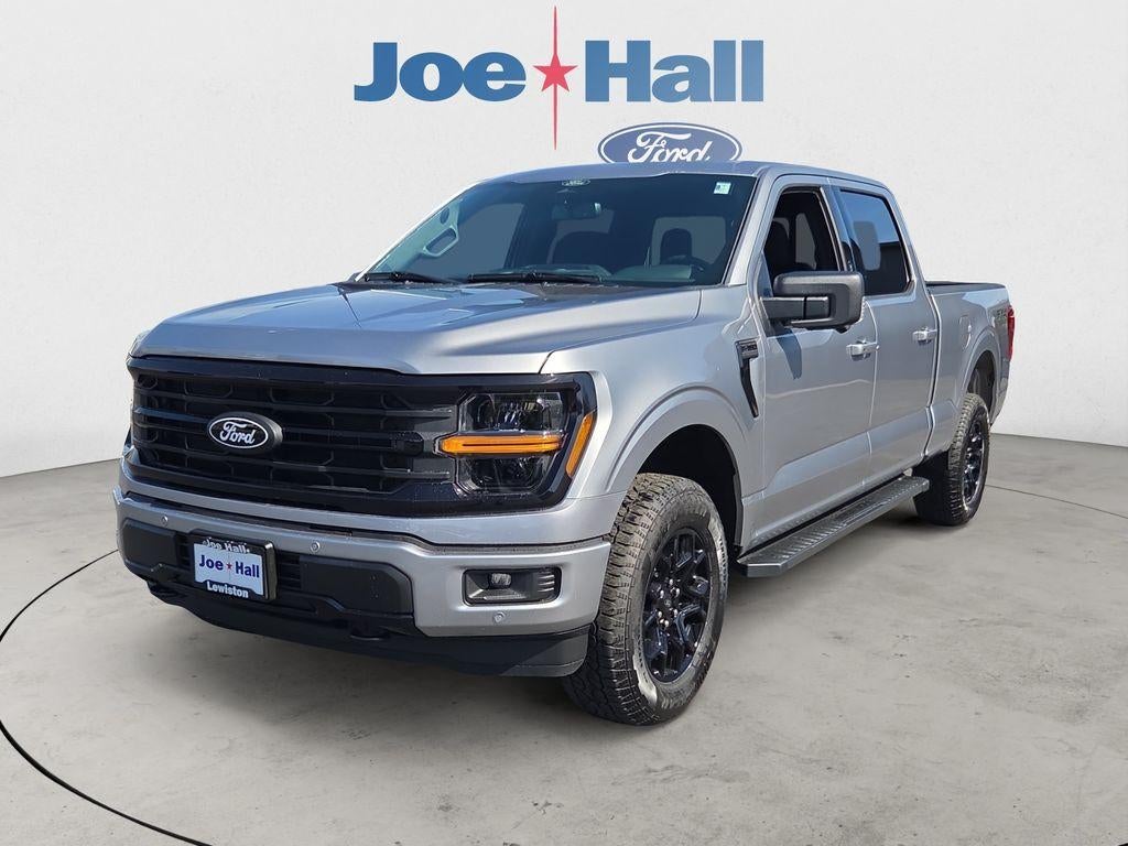 2026 Ford F-150 XLT in Iconic Silver Metallic — front three-quarter view
