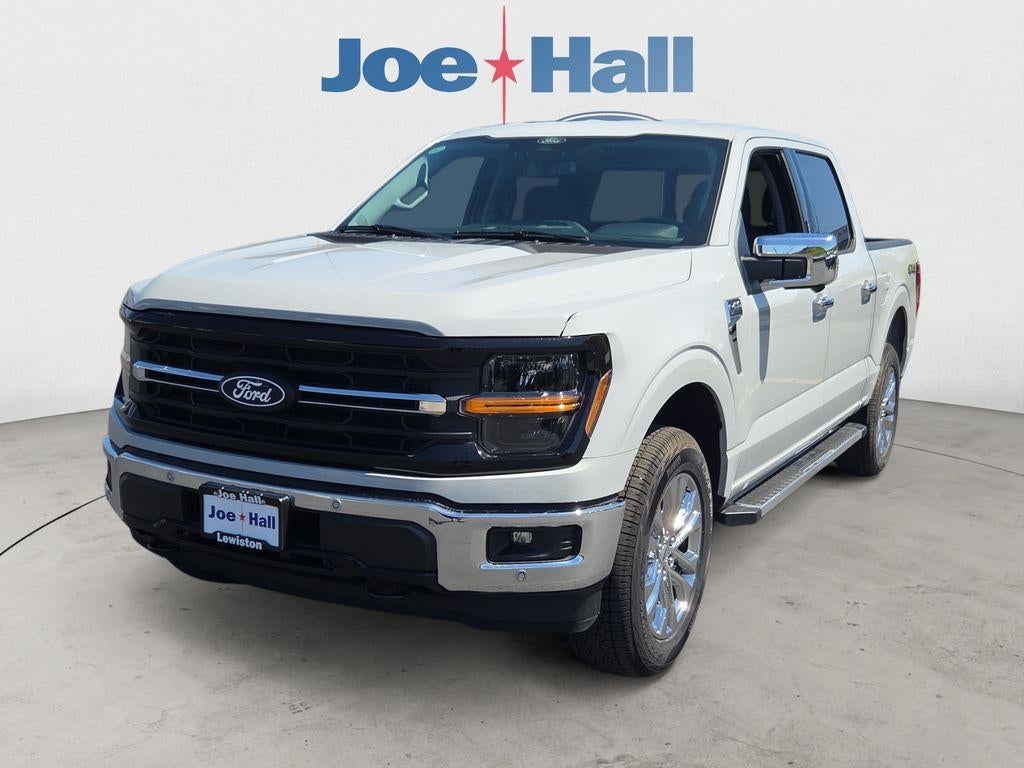 2026 Ford F-150 XLT in Avalanche — front three-quarter view