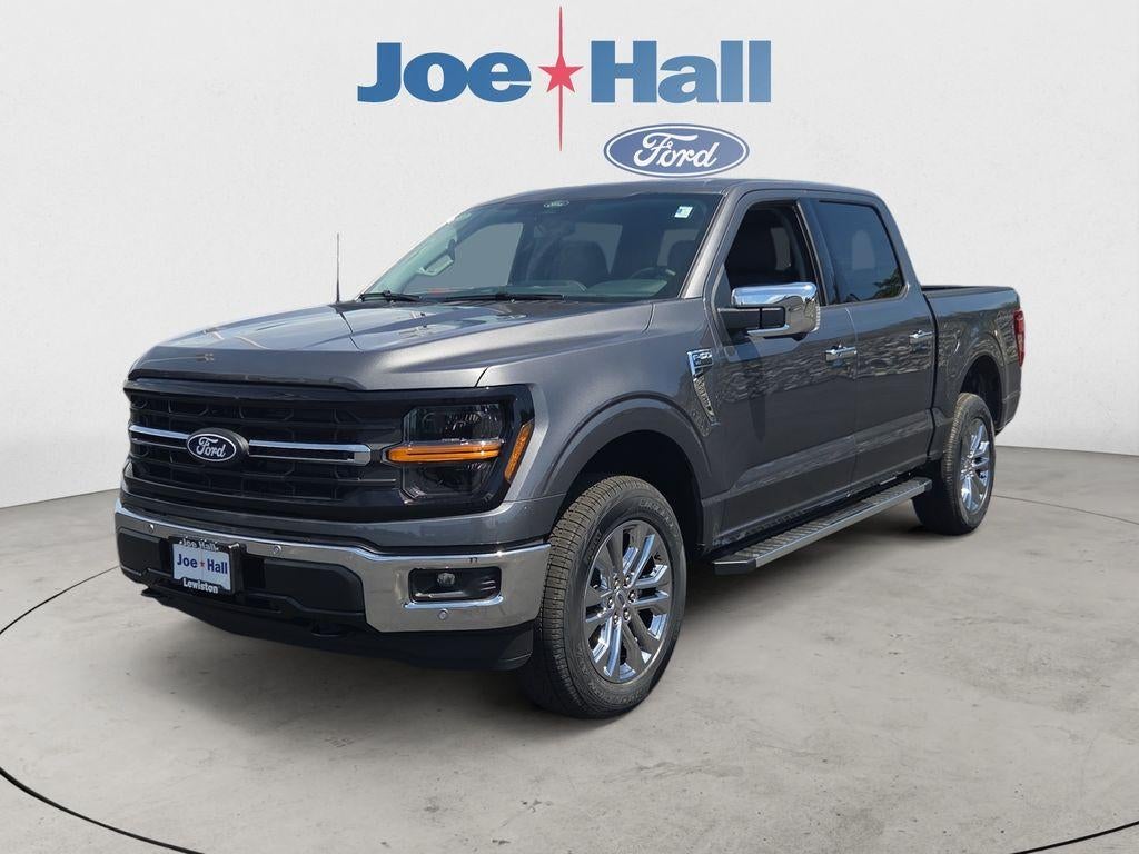 2026 Ford F-150 XLT in Carbonized Gray Metallic — front three-quarter view