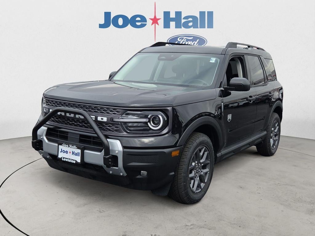 2025 Ford Bronco Sport Big Bend in Shadow Black — front three-quarter view