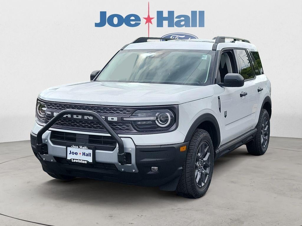 2025 Ford Bronco Sport Big Bend in Oxford White — front three-quarter view