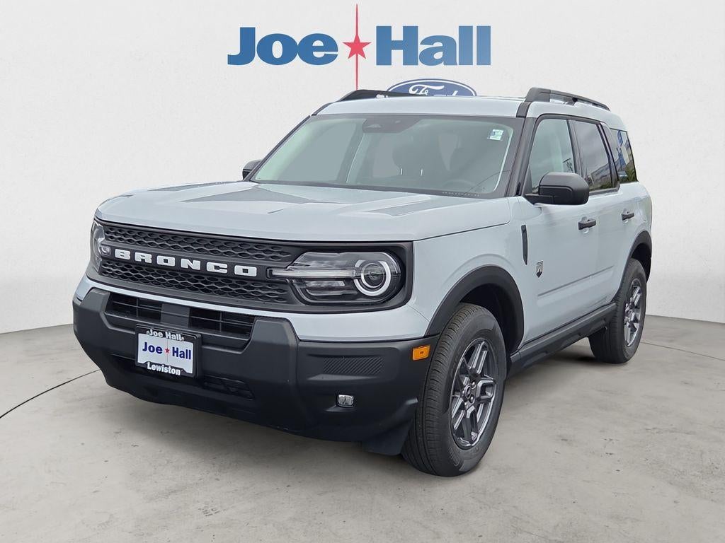 2026 Ford Bronco Sport Big Bend in Space White Metallic — front three-quarter view