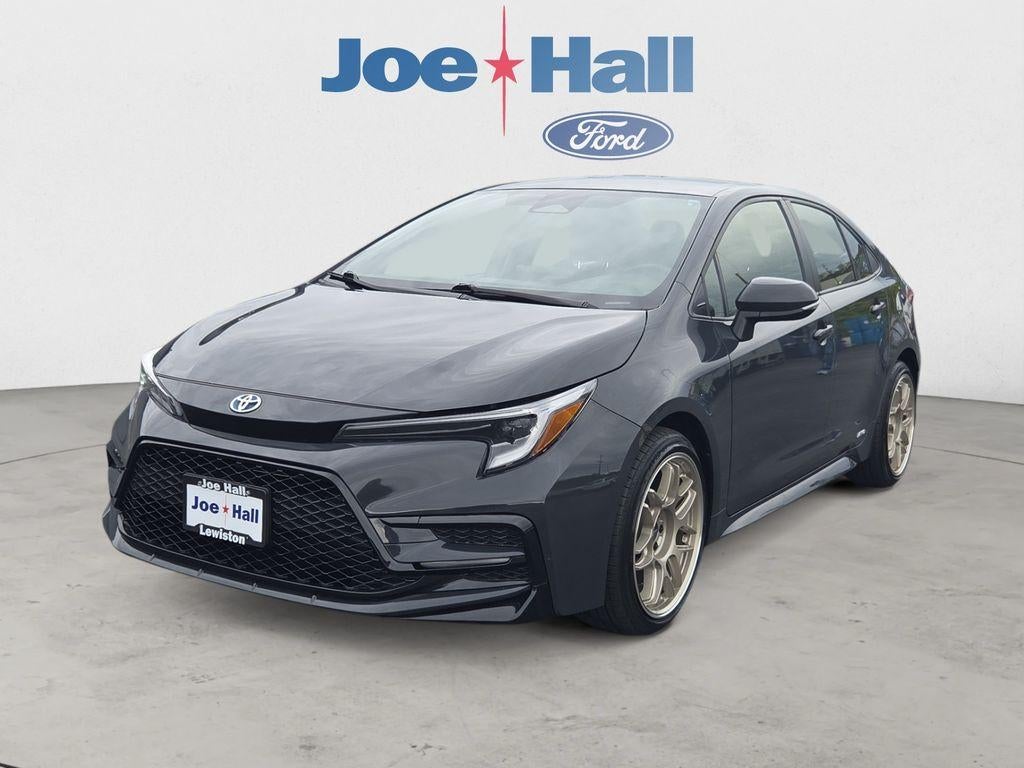 2023 Toyota Corolla Hybrid Hybrid SE in Underground — front three-quarter view